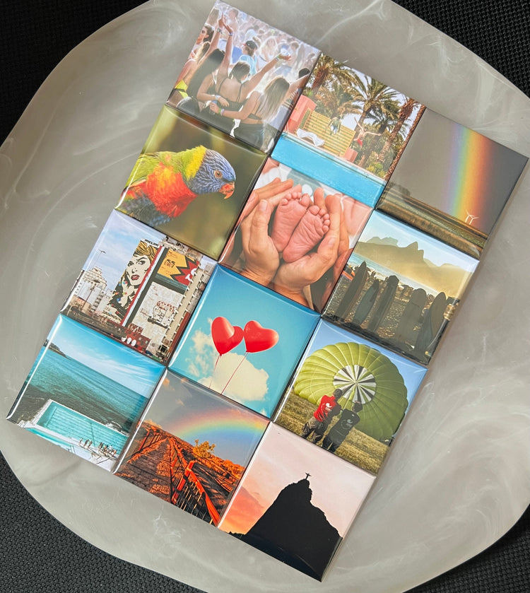 Custom square and rectangle photo magnets – Adore Magnets Australia