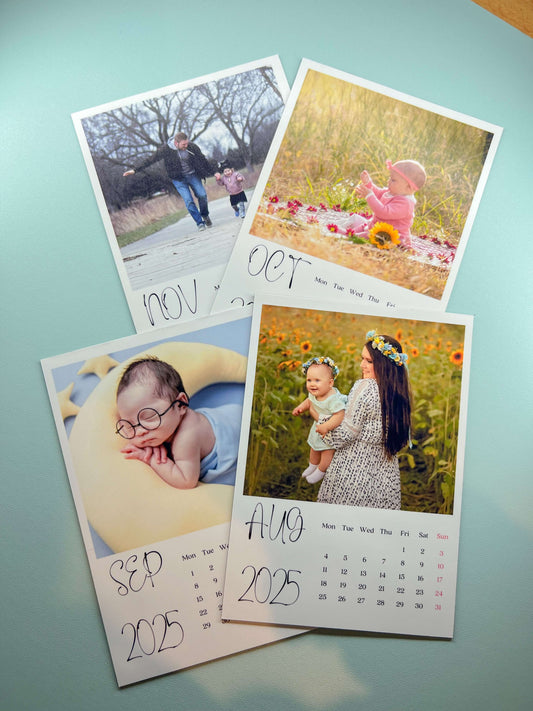 A Year to Adore – Personalised Calendar Magnets