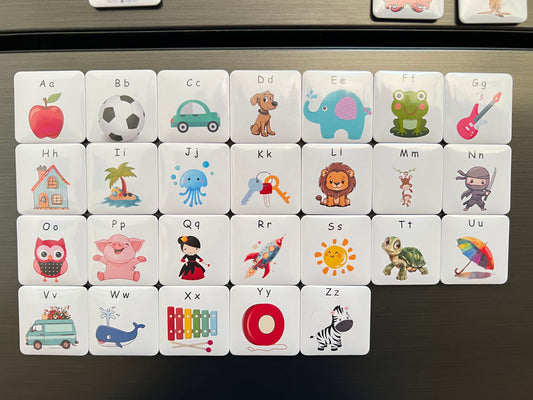 ABCs Magnets – Personalised Kids Alphabet Magnets