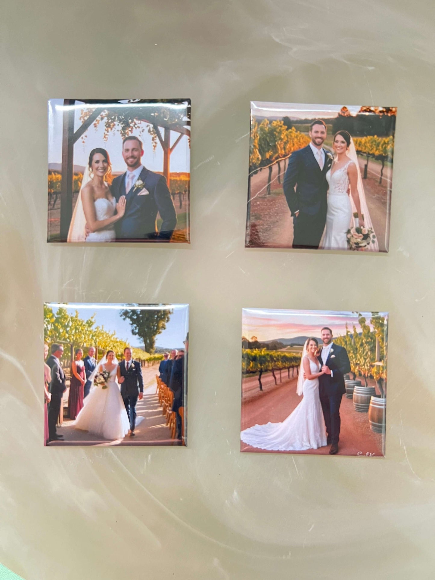 Square Photo Magnets | Custom Personalised Fridge Magnets