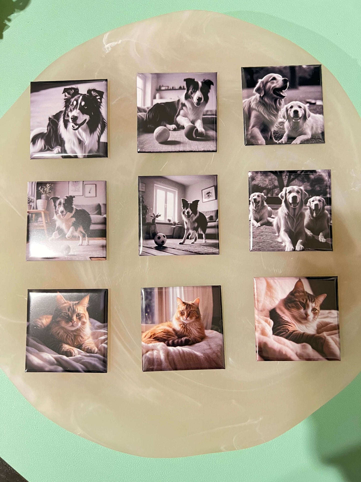 Square Photo Magnets | Custom Personalised Fridge Magnets