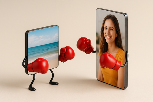 Difference between square and rectangle photo magnets. Create custom fridge photo magnets, personalised gifts, and wedding favour magnets today.
