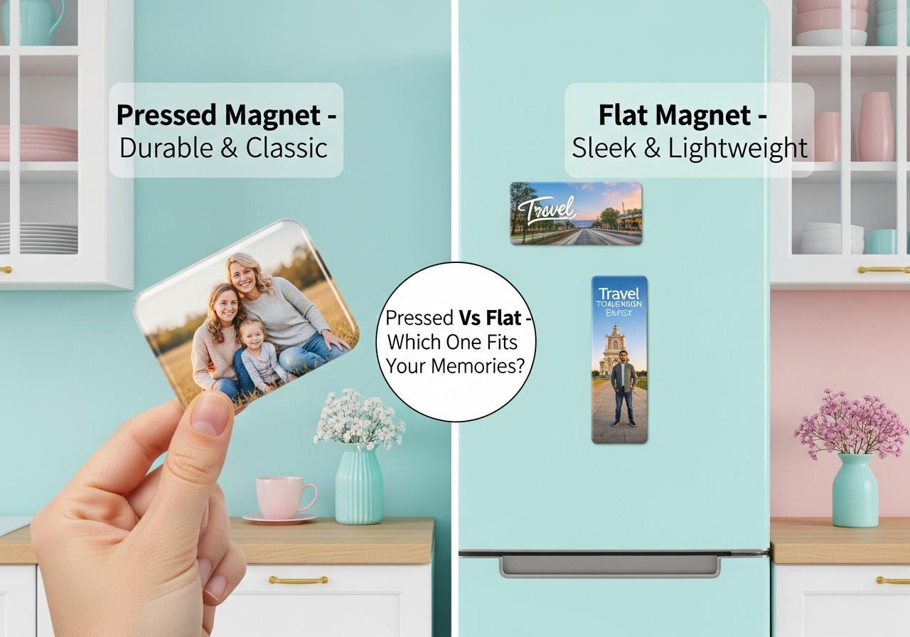 Pressed Magnets vs Flat Magnets: What’s the Difference?