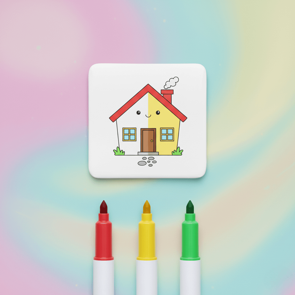 Adoreables: Colour Edition 🎨 | Reusable Colour-Your-Own Magnets for Kids