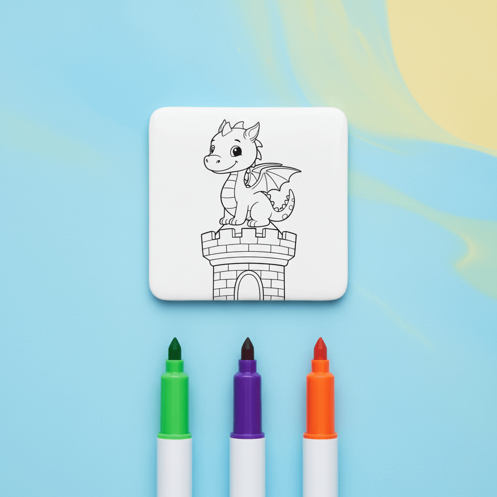 Adoreables: Colour Edition 🎨 | Reusable Colour-Your-Own Magnets for Kids